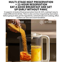 NEW Xiaomi S2 Multifunctional Health Pot kettle 1.5L Household Appliances 800W 304 Stainless Steel Heat Preservation