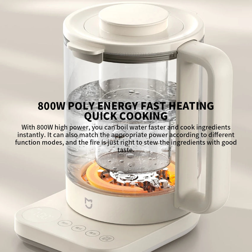 NEW Xiaomi S2 Multifunctional Health Pot kettle 1.5L Household Appliances 800W 304 Stainless Steel Heat Preservation