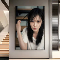 Lovely Classic Korean Beautiful Singer Actor J-Jang Na Ra Poster American Film Mural Home Childrens Room Wall Decor Print