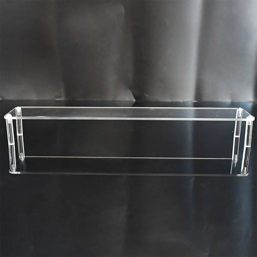 Acrylic Display Stand Pottery Storage Rack Doll Clay Figurine Display Stand Transparent Ladder Makeup Organization Shelf