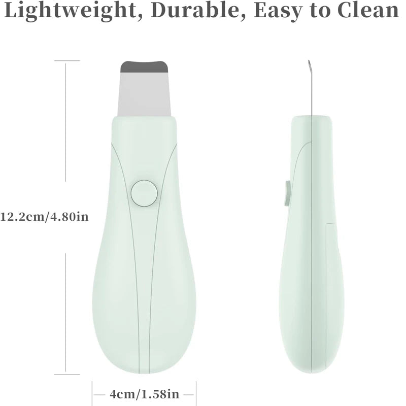 Daily skincare deep pore cleaner, beauty cleaning shovel, facial and nose blackhead remover, men's and women's skincare tools