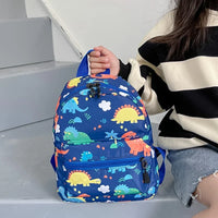 Children Backpack Cartoon Dinosaur Unicorn Pattern Baby Cute Kindergarten Schoolbag Waterproof Kids Bags Boys Girls Backpacks