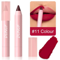 Nude Brown Lip Liner Pencil 18 Color Red Contour Tint Labial Makeup Waterproof Matte Lipstick Crayon Pen Lip Contouring Cosmetic