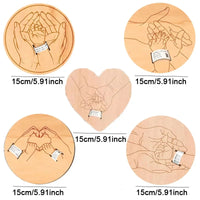 Newborn Hospital Engraved Keepsake Holder Personalized Baby Gift Memorial Pregnancy Wristband For Mother's Day & Father's Day