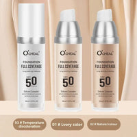 Color Changing Foundation Makeup Concealer Long Lasting Moisturizing Nourishing Oil-Control Skin Face Base Cosmetics