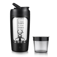 500ML Automatic Electric Protein Powder Mixing Cup Portable Shaker Bottle Blender for Gym Fitness Outdoor