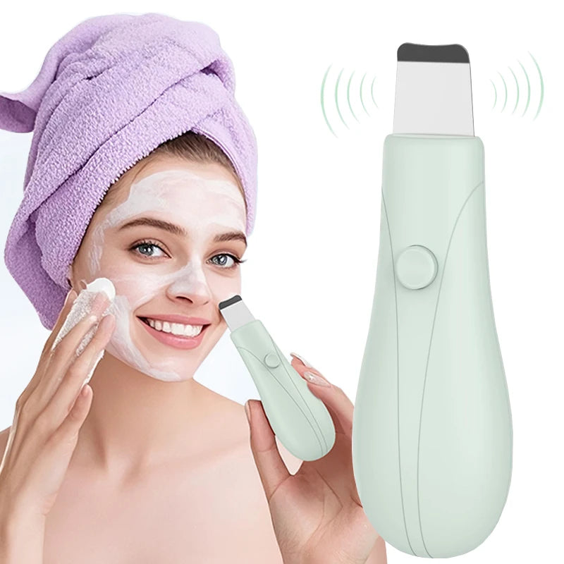 Daily skincare deep pore cleaner, beauty cleaning shovel, facial and nose blackhead remover, men's and women's skincare tools