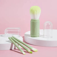 4-in-1 Makeup Set Beauty Tools Mini Set Brush Skin Tone Telescopic Brush Portable Makeup Brush beauty tools