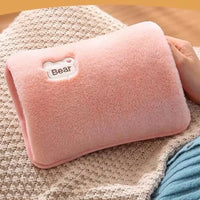 Electric Hot Water Bag Home Heater Soft Winter Hand Warmer Reusable Bottle EU Plug Rechargeable Pocket Warmer Home Office