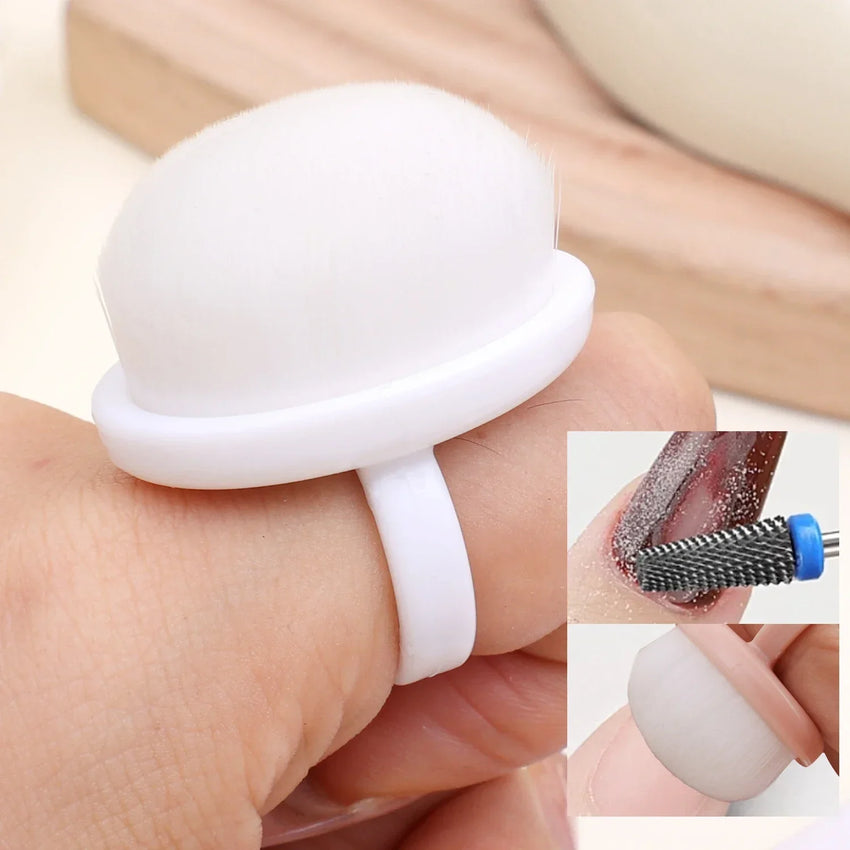 Professional Nail Dust Brush Nails Art Brush Remove Gel Polish Powder Cleaning Tool Beauty Makeup Brushes Manicure Accessories