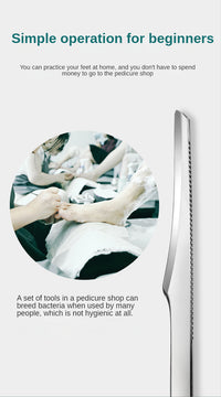 Manicure Pedicure Tools Toe Nail Shaver Feet Pedicure Knife Kit Foot Callus Rasp Files Dead Skin Remover Scraper Foot Care Tools
