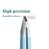 Eyebrow Tweezer Colorful Hair Beauty Fine Hairs Puller Stainless Steel Slanted Eye Brow Clips Removal Makeup Tools