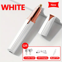 2026 New Electric Eyebrow Trimmer Pen Automatic Hair Removal Razor for Women Men Facial Shaver Beauty Tool Epilator