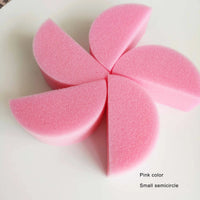 5pcs Body Art Face Painting Water droplets Semicircle Circular Facial Graffiti Halloween Makeup Sponge