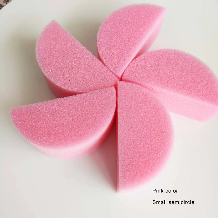 5pcs Body Art Face Painting Water droplets Semicircle Circular Facial Graffiti Halloween Makeup Sponge