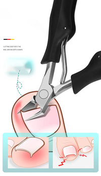 Sharp Toenail Ingrown Cuticle Nipper Nail Clipper Edge Cutter Scissor Nail Pliers Tool Dead Skin Remover Pedicure Manicure Tools