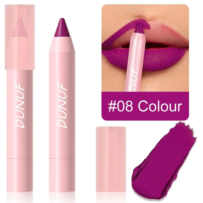 Nude Brown Lip Liner Pencil 18 Color Red Contour Tint Labial Makeup Waterproof Matte Lipstick Crayon Pen Lip Contouring Cosmetic