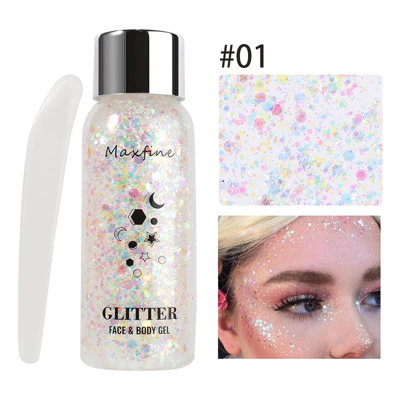 Shimmer Sparkle Body Face Glitter Parties and Makeup Art  Safe for All Skin Type Easy to Apply Long Lasting