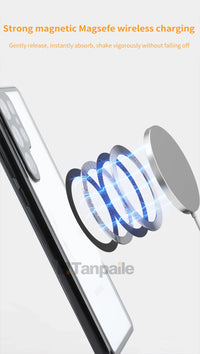 Privacy Glass Film Magnetic Case for Samsung S25 Ultra S24 S23 S22 S21 S20 Plus FE Double Side Tempered Glass[Camera Protector]