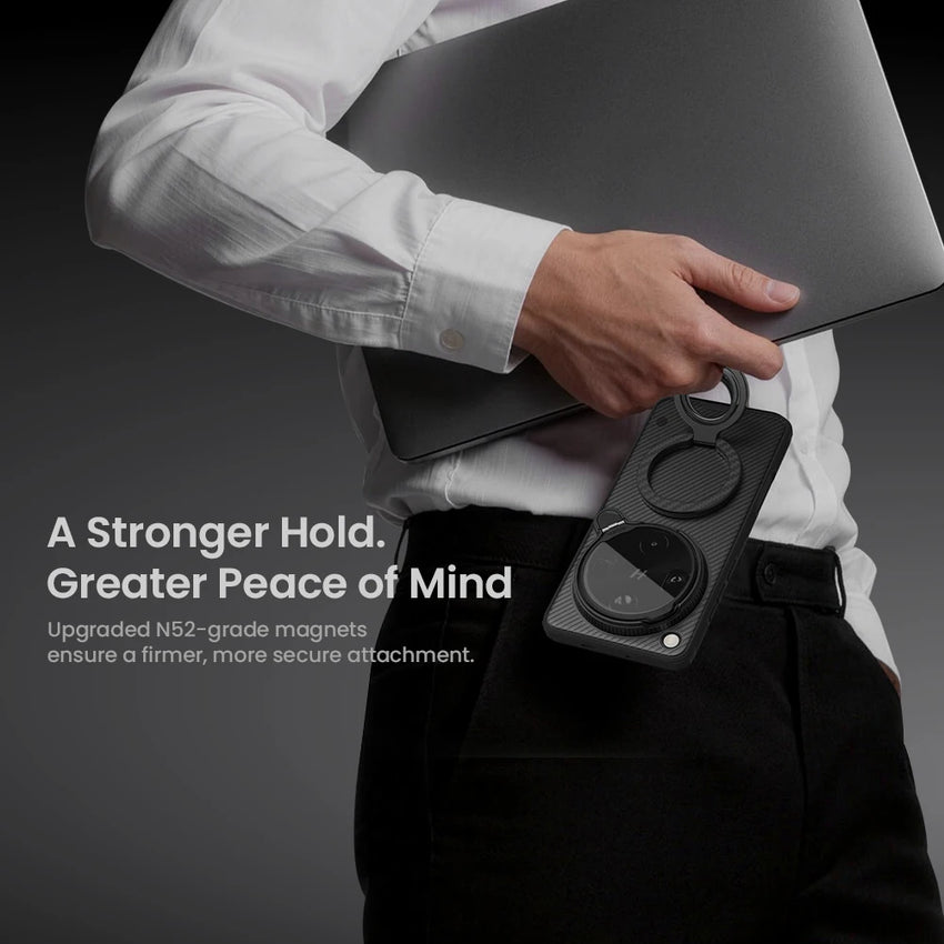 Nillkin for OPPO Find X9 Ultra 5G Case Magnetic CamShield Prop with Stand Camera Magsafe Privacy 360 Protection Cover Cases