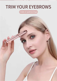 2026 New Electric Eyebrow Trimmer Pen Automatic Hair Removal Razor for Women Men Facial Shaver Beauty Tool Epilator
