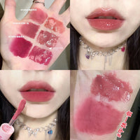 CACE Sexy Red Liquid Lipstick Moisturizing Lip Glaze Tint Long Lasting Matte Lip Mud Waterproof Velvet Lipstick Lips Cosmetics