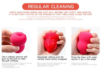 1Pc Cosmetic Puff Powder Puff Smooth Women's Makeup Foundation Sponge Beauty To Make Up Tools & Accessories Water-drop Shape