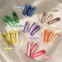 3pcs Seamless Hair Clip Candy Color Hairpin Styling Barrette Makeup Tools Headband Clips Fashion Hair Accessories for Women