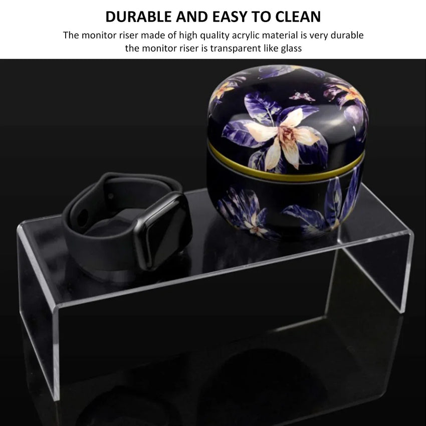 3/6/9/12Pc Clear Acrylic Display Stand Cosmetic Bag Jewelry Showcase Cup Holder for Home Shop statue Model Pottery Display Riser