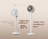 Wireless Fan Height Adjustable Outdoor Travel Camping Long Endurance USB Charging Portable Student Dormitory High Wind Power