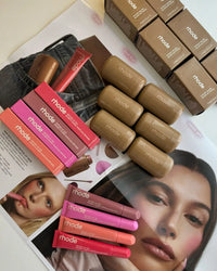 Brand Makeup Blusher Rouge Powder Pocket Blush Lipstick Cheek Hydrating Stick Natural Cream Lip Gloss Cheek Easy Apply Color