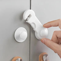 10Pcs Baby Safety Lock - Cabinets, Rooms & Drawers Anti-trap Protection Lock Multifunctional Baby Safety Lock Baby Safety Lock