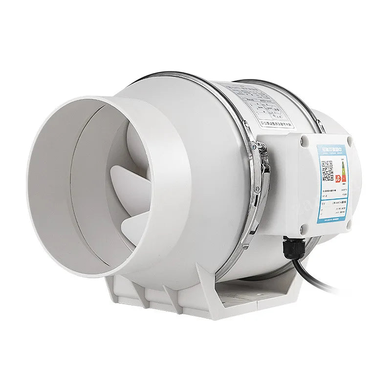 Exhaust Fan Home Mute Inline Duct Fan Bathroom Exhaust Fan Ventilation Equipment Kitchen Bathroom Wall Mounted Air Purifying Ve