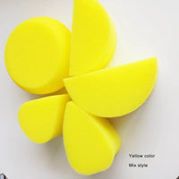 5pcs Body Art Face Painting Water droplets Semicircle Circular Facial Graffiti Halloween Makeup Sponge