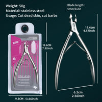 Professional Cuticle Trimmer Set, Super Sharp Dead Skin Scissors For Women And Men's Nail And Toenail Labor Saving Manicure Tool