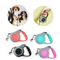 3m 5m Dog Leash For Small Medium Large Dogs Cats Automatic Retractable Strong Nylon Puppy Lead Schnauzer Pet Supplies