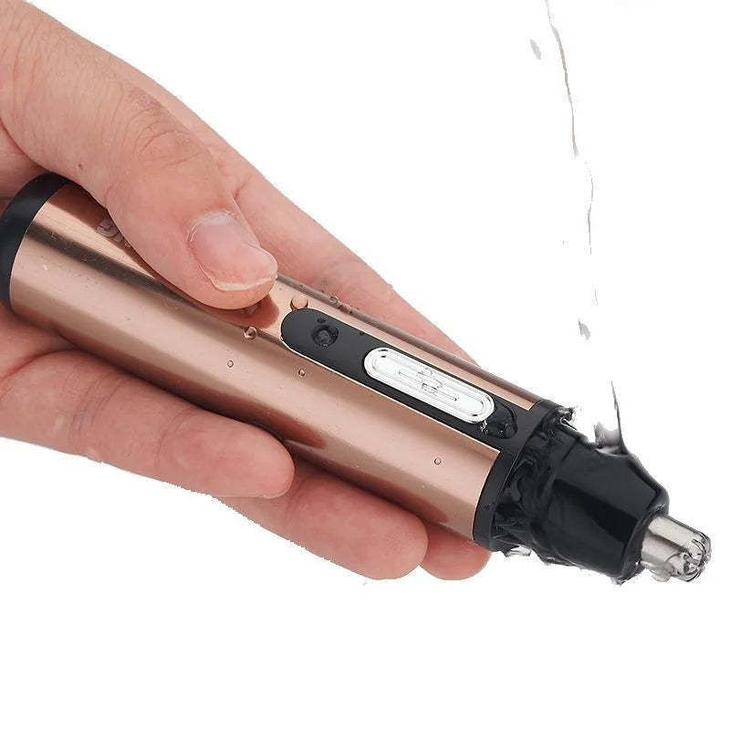 Original Kemei Rechargeable Ear Nose Hair Trimmer For Men Grooming Kit Electric Eyebrow Beard Trimer Facial Nose Ears Trimmer