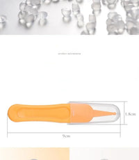Baby Plastic Tweezers Nose Cleaner Tool Kids Safety Tweezers Cleaning Forceps Toddler Nasal Cavity Care Supplies Baby Essentials