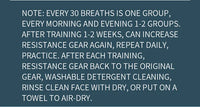 Silicone Respiratory Trainer Lung Ventilator Fitness Equipment High-altitude Respiratory Training Tools for Exercise