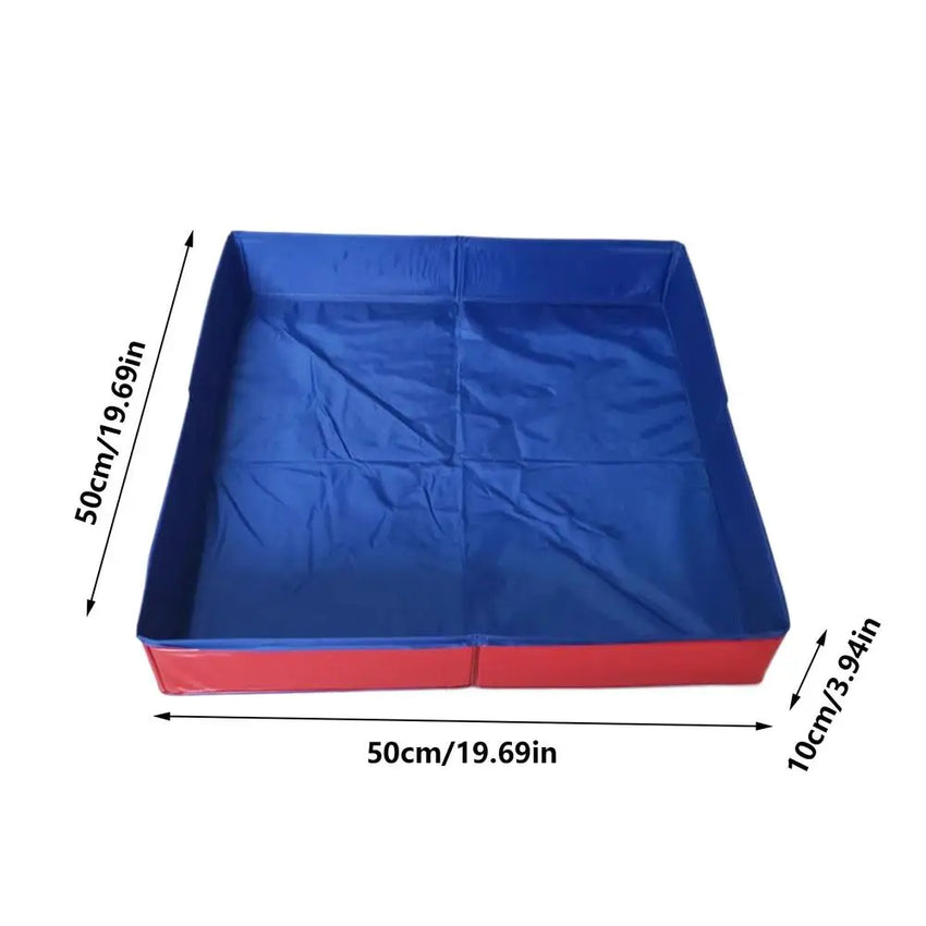 Dog Kiddie Pool PVC Folding Swimming Pool small pet bathtub noninflatable dog paddling pool Pet Supplies For Puppy Cats