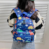 Children Backpack Cartoon Dinosaur Unicorn Pattern Baby Cute Kindergarten Schoolbag Waterproof Kids Bags Boys Girls Backpacks