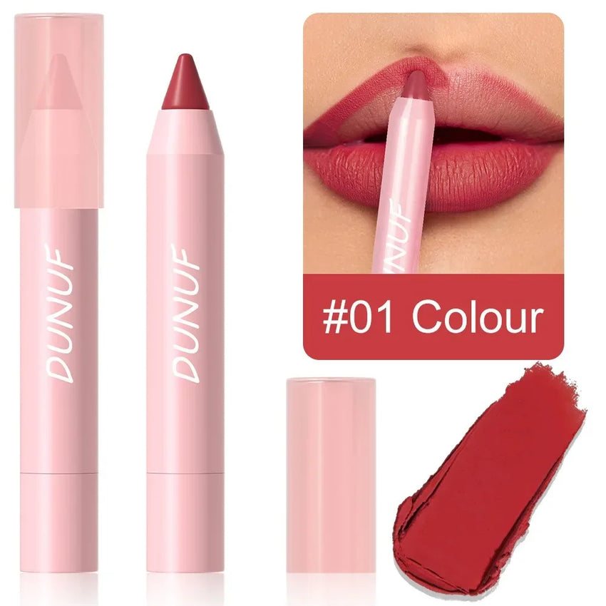 Nude Brown Lip Liner Pencil 18 Color Red Contour Tint Labial Makeup Waterproof Matte Lipstick Crayon Pen Lip Contouring Cosmetic