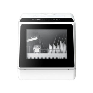 BlitzHome BH-CDW1 Smart Portable Countertop Dishwasher with APP Control 4-6 Sets Big Capacity Dual Water Inlet Modes Washers