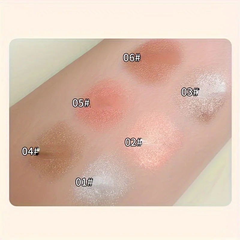 2 in 1 Pearly Eyeshadow Lipstick Stick Pencil Waterproof Glitter Matte Eyeshadow Makeup High Pigmented Eyeshadow Pen