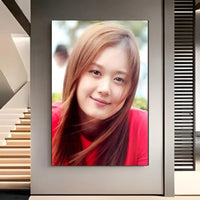 Lovely Classic Korean Beautiful Singer Actor J-Jang Na Ra Poster American Film Mural Home Childrens Room Wall Decor Print
