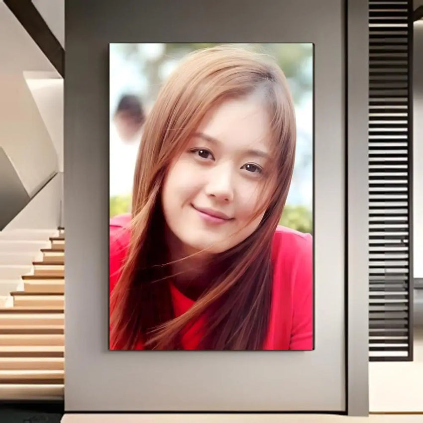 Lovely Classic Korean Beautiful Singer Actor J-Jang Na Ra Poster American Film Mural Home Childrens Room Wall Decor Print