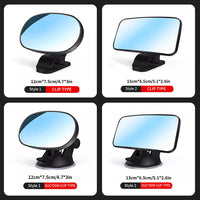 Car Baby Mirrors Interior Dashboard Suction Windshield Sun Visor Plate Clips Mirror Safety Rearview Mirrors Baby Kids Monitor