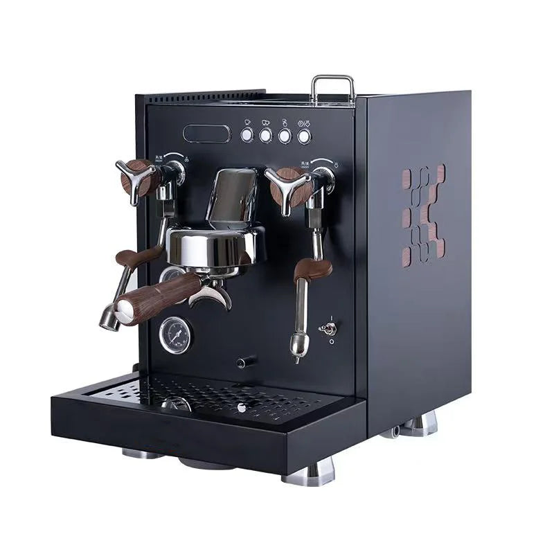 CAFOVO E130 E61 Dual Boiler Commercial Espresso Machine with Flow Control PID Espresso Maker OPV Adjustable Extraction Pressure