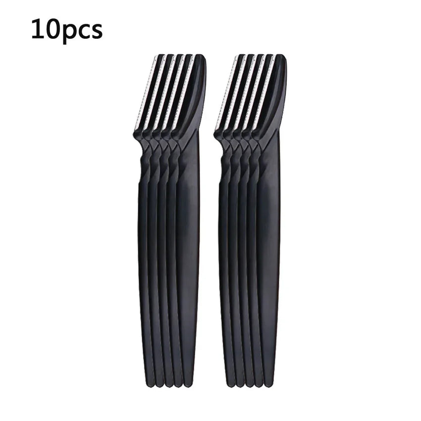 Eyebrow Trimmer Knives Makeup ToolsPortable Face Razor Hair Remover Cutter Brow Epilation Hair Removal Eye  Shaver Blades