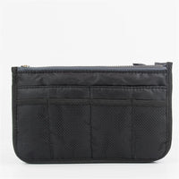 Multifunctional Bi-fold Storage Bag Double Zipper Large Capacity Storage Arrangement Makeup Toiletries Large Classification Bag